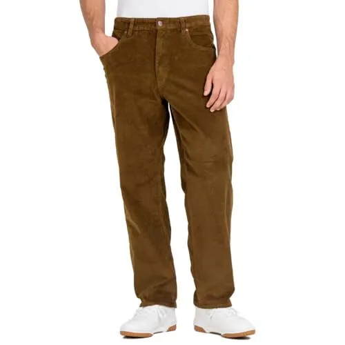 Reell Solid Brown Cord 29/32 - Stilvolle Herrenhose - Modische Herrenhose aus hochwertigem Cord, perfekt für den Alltag. Bietet einen komfortablen Schnitt und vielseitige Kombinationsmöglichkeiten für jeden Anlass.