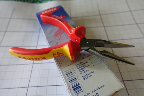 KNIPEX VDE Zange 25 06 160 Flachrundzange 160 mm