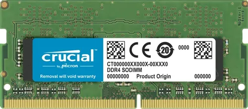 Crucial 4GB DDR4 Speichermodul 2400 MHz - Notebook Arbeitsspeicher, 4 GB RAM für schnellere Leistung, ideal für Multitasking und verbesserte Systemgeschwindigkeit.