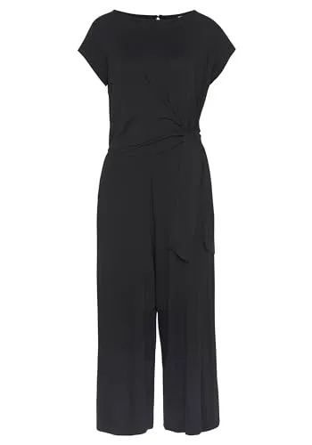 LASCANA Jumpsuit mit Knotendetail - Eleganter Culotte-Overall für festliche Anlässe, bietet eine schmeichelhafte Passform und komfortable Bewegungsfreiheit dank weichem Material und praktischen Taschen.