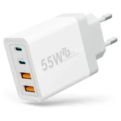 55w Quatro Charger - Weiß