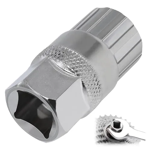 AOUZOVLI Zahnkranzabzieher Schraubkranz Abzieher Kassettenabzieher Ritzelabzieher Fahrrad Innenlager Entferner Kassette Werkzeug Kassettenabzieher für 6 7 8 9 10 11 Fach Kassetten