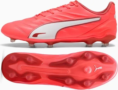 Puma King Pro FG/AG M 108308-01 Fußballschuhe - Hochwertige Fußballschuhe für feste und künstliche Böden, mit K-BETTER™ Obermaterial für herausragenden Komfort und Strapazierfähigkeit. Ideal für dynamische Spieler, die Style und Performance suchen.