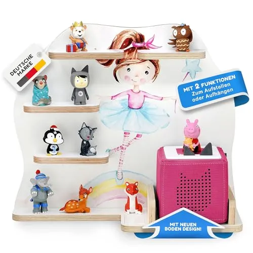 stadtecken Holzregal für Musikbox von stadtecken