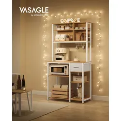 VASAGLE Standregal mit Steckdosen von VASAGLE