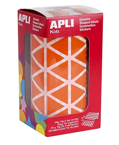 APLI Kids Dreieckgummi, 20 mm, Orange