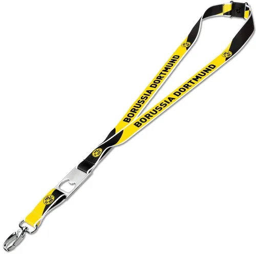 BVB Borussia Dortmund Schlüsselband Lanyard mit Flaschenöffner BVB Fanartikel