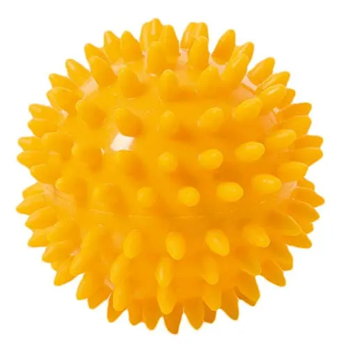 TOGU Noppenball Massageball Igelball, 8 cm gelb