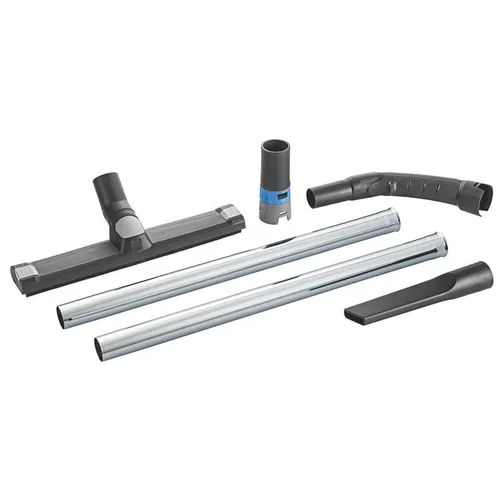 BAIER Zubehör-Sortiment für BSS606/BSS607 - 6-teilig - Vielseitiges Zubehör für BSS 606/607, inklusive 2 verchromte Saugrohre, Bodendüse, Fugendüse und Polsterdüse für effizientes Reinigen.