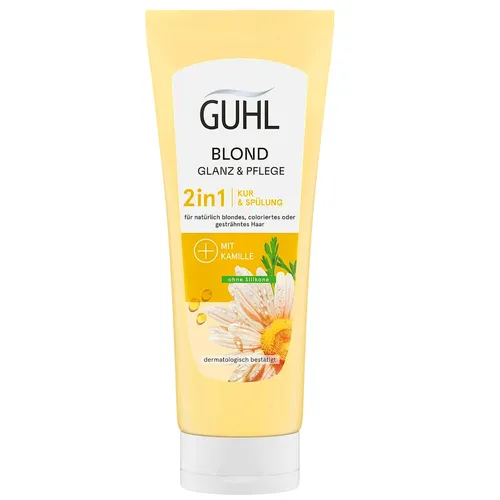 Produktbild Guhl Blond Glanz & Pflege 2in1 Kur & Spülung 200 ml