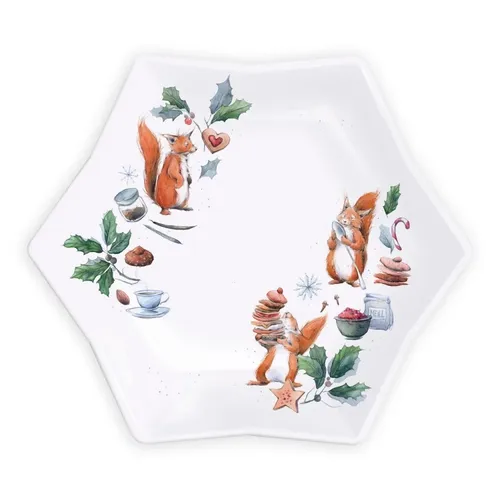 Grätz-Verlag, Gebäckteller Gemütliche Weihnachten 48701 Weihnachtsteller