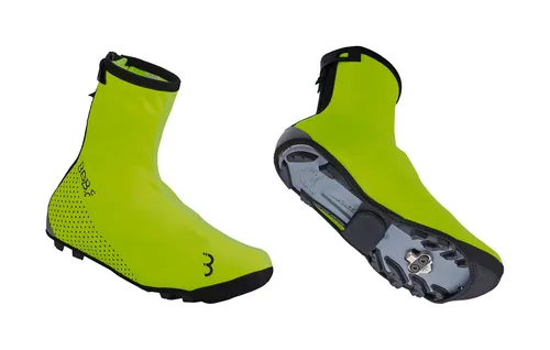 BBB Unisex BBB Cycling Fahrradüberschuhe WaterFlex 3.0 für Herren und Damen – Wasserdicht, Neongelb, 37-38 EU