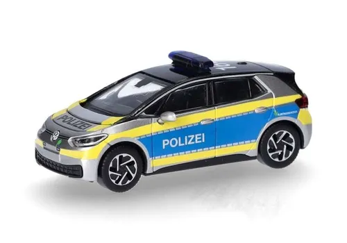 Herpa 097352 VW ID.3 'Polizei Hamburg', 1:87 / H0
