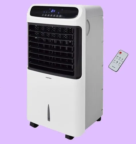 4in1 LUFTKÜHLER WIND mit Wasser - Touch Panel + Fernbedienung - Standventilator mit Fernbedienung und Touch Panel, sorgt für erfrischende Kühlung und ist ideal für heiße Sommertage.