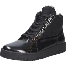 Waldläufer 754801 200 Taipei Doubleface - Damen Wanderschuhe Gr. 39 - Echtleder Wanderschuhe, warm gefüttert und ideal für kalte Tage, in elegantem Schwarz.
