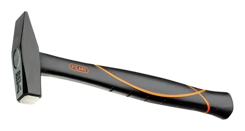 Picard Schlosserhammer 1500g mit 3-Komponenten-Stiel - Hämmer, hochwertiger Schlosserhammer mit Fiberglaskern für optimale Schlagkraft und Komfort bei der Arbeit.