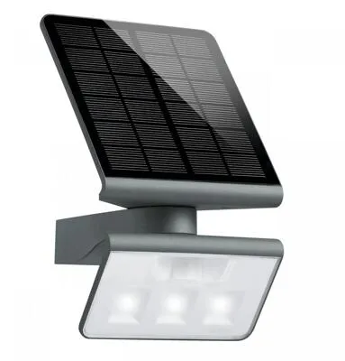 Steinel XSolar L-S Solarleuchte-Professional, 150 lm - Solar LED-Leuchte für Garten und Terrasse, kein Stromanschluss nötig, 140° Erfassungswinkel und warmweißes Licht für ganzjährig helles Licht.