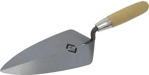 C.K T527010 Maurerkelle - Kellen aus hochlegiertem Kohlenstoffstahl, optimal für präzises Arbeiten. Der traditionelle Holzgriff sorgt für hohen Komfort und eine perfekte Balance.