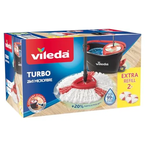 Vileda Turbo Mikrofaser Wischmopp Set