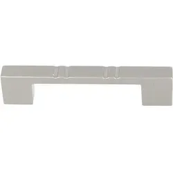 Gamet - Möbelbeschlag Schrankgriff Kommodengriff Edelstahl Finish Lochabstand 64mm