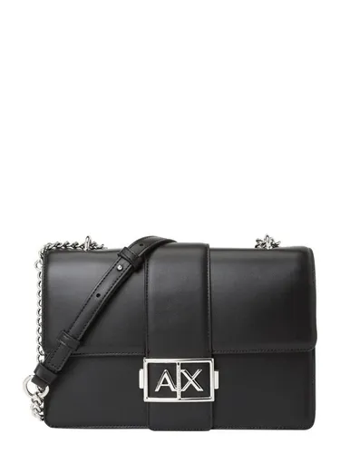 Armani Exchange Jodie M Schultertasche schwarz - Umhängetasche aus hochwertigem Lederimitat, stilvolles Design für jeden Anlass und praktische Größe für das tägliche Leben.