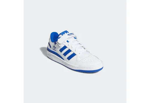 adidas Forum Sneakers in Weiß/Blau, Größe 45 - Herren - Hochwertige Herrensneakers von adidas im trendigen Weiß/Blau, Größe 45. Mit rutschhemmender Laufsohle und gepolstertem Schaftrand für optimalen Komfort.