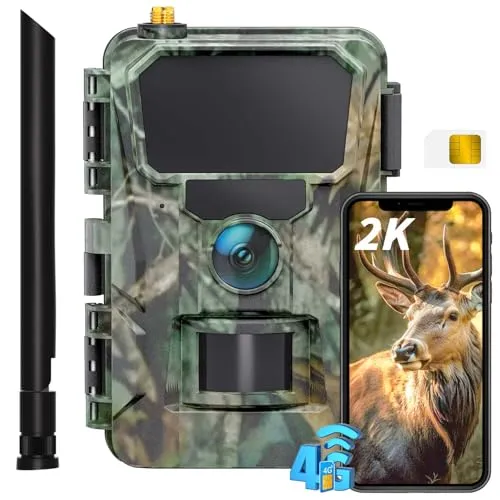 CEYOMUR 4G LTE Wildkamera mit Handyübertragung