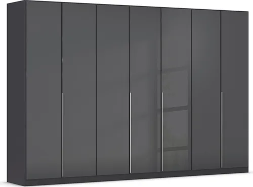 OTTO home Drehtürenschrank AGORDO – Moderner Kleiderschrank mit Glasfront