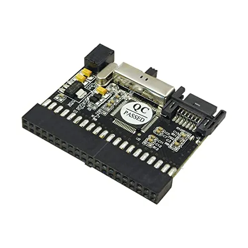 Logilink Adapter S-ATA zu IDE + IDE zu S-ATA - SATA-Kabel mit Unterstützung für Master und Slave, sehr geringer Stromverbrauch dank Energieverwaltung und einfachem Plug-and-Play.