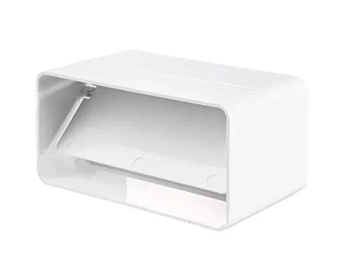 Flachkanal Rückschlagklappe PVC 204x60mm