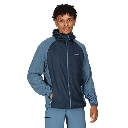 Regatta Highton Lite Hybrid Jacke/Fleecejacke für Herren, Größe:L, Farbe:Blau