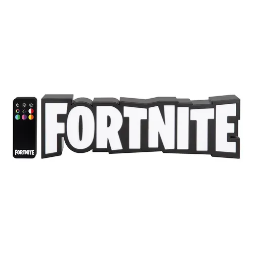 Fortnite Logo Leuchte - Stylische RGB-LED-Leuchte im Fortnite-Design, perfekt für Gamer. Mit Fernbedienung steuerbar, 3 Helligkeitsstufen und musikgesteuert. Ideal für Schlafzimmer und Spielbereiche.