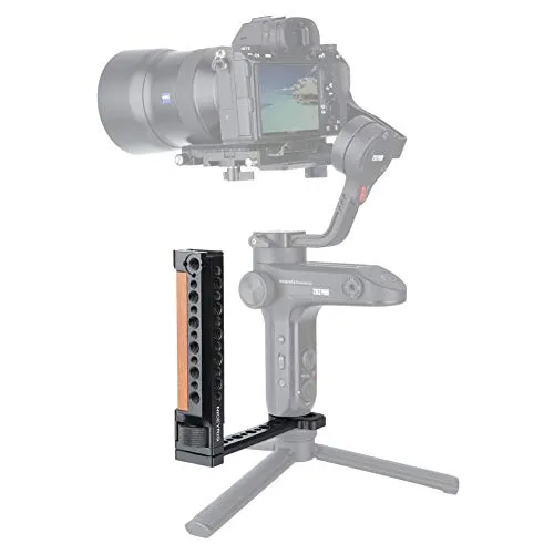 Mango Lateral,NICEYRIG Holz Seitengriff Handgriff für DJI Ronin S, Ronin-SC, DJI RS 2 / DJI RSC 2, Zhiyun Crane 2 / Crane V2 Series Handheld Gimbal Stabilisator