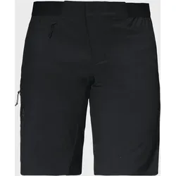Schöffel Herren Mellow Trail MTB Hose kurz 3XL, schwarz - Kurze Hosen für Mountainbiker, die robuste Shorts bieten viel Stretch und sind ideal für sanfte Trails und knackige Downhills.
