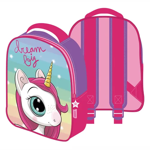 3D Einhorn Rucksack Dream Big für Kinder