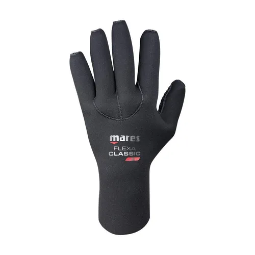 Mares FLEXA Classic 3 MM Handschuhe Unisex – Erwachsene Schwarz L - Tauchhandschuhe aus hochwertigem Material für zusätzlichen Komfort und Langlebigkeit, ideal für anspruchsvolle Taucher.