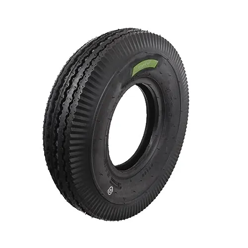 ECOVELO Anhängerreifen 4.00-8 Radial Reifen für Wagen Anhang Rad Gummi Ersatz 4.00 8