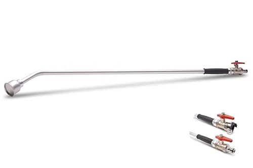 GK/S 900 Profi Gießstab | Gießgerät | Gartenbrause | Gießlanze | komplett Metall | Aluminium | Kugelventil | Steckverbindung und Klauenkupplung