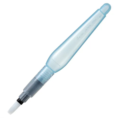 Pentel Aquash Flachpinsel befüllbar mit Tinte, Tusche und Farbe, Pinselstift