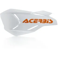 Acerbis Ersatz Cover Handschutz X-Factory Weiß/Orange 0022399.229 - Sonstige, stylisches Design in Weiß und Orange für optimalen Schutz und individuelle Anpassung.