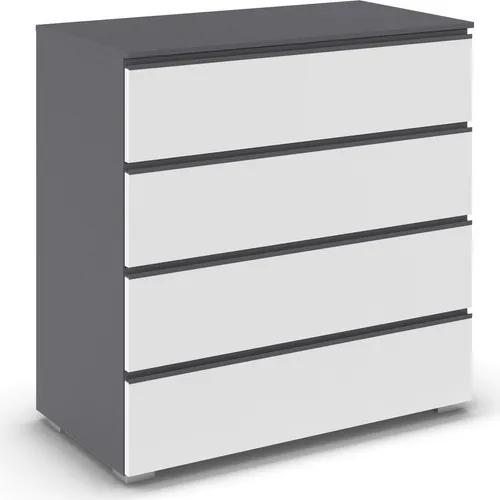 rauch Schubkastenkommode MAINZ (80 cm) – Praktisches Sideboard mit 4 Schubladen