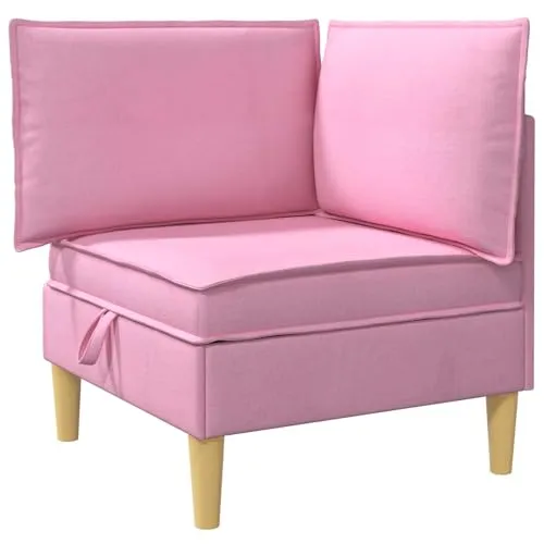 vidaXL Aufbewahrungsottomane - Moderne Stauraum-Ottoman mit elegantem Design für dein Wohnzimmer. Bietet viel Platz für Decken und Zeitschriften und sorgt für Ordnung. Robuster Holzrahmen und weiches Kissen für optimalen Komfort.