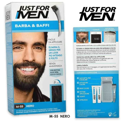 Creme Farbstoff M-55 Jdm Shampoo Schwarz Tönung Haare Männer Abdeckband