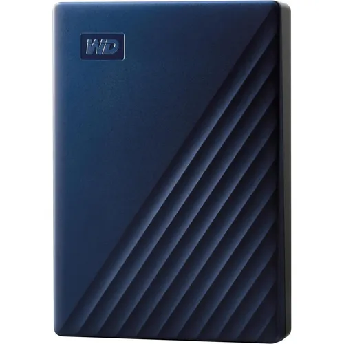 My Passport for Mac - Externe Festplatte 4TB in Mitternachtsblau, verschlüsselt und tragbar mit USB 3.2 Gen 1 für maximale Sicherheit und Geschwindigkeit