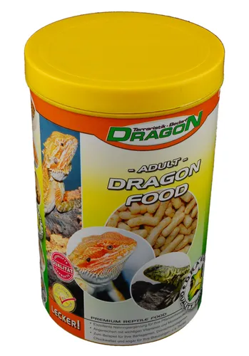 Dragon Trockenfutter für Reptilien - Tierarten: Echsen Adult - Menge: 100g