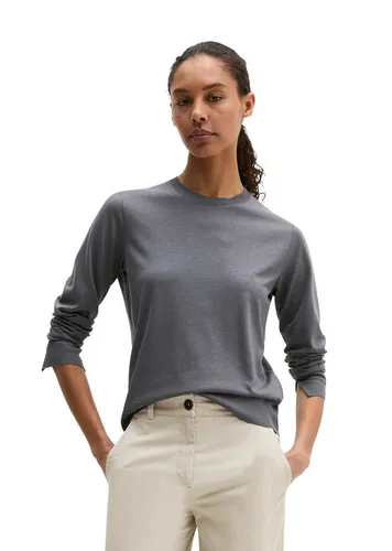 Marc O'Polo Langarmshirt aus TENCEL™ Lyocell-Baumwolle-Mix