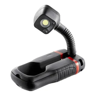 Facom LED-Taschenlampe - Wiederaufladbare Taschenlampe mit 250 Lumen, 360° drehbarem Spot und IP67 Schutz. Ideal für den Einsatz in anspruchsvollen Umgebungen.