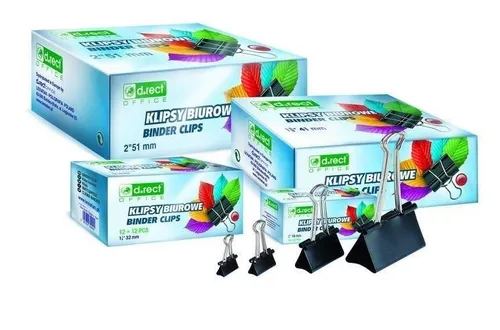 Büroklammern 32mm 12Stück D.RECT von D.RECT