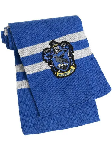 Funidelia Harry Potter Ravenclaw Schal - Fun-Accessoires für Erwachsene, 150 x 18 cm, aus 100% Polyester – das perfekte Zubehör für dein Harry Potter Kostüm und um die magische Welt zu erleben.