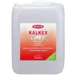 BIODOR® Kalkex Sanitärreiniger-Konzentrat 66012 - 10 l Kanister - Reinigungsmittel für gewerbliche Toilettenanlagen, entfernt nachhaltig Gerüche und Kalkflecken mit Mikroorganismen, erhöht den Hygienestandard und ist biologisch abbaubar.